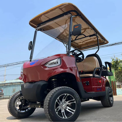 MMC 48/72V Modern Fashion 4WD Golf Cart 4000W/7000W 2/4/6/8 Seat Capacity Exclusive Design Sightseeing Club Car Golf Cart