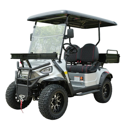 2025 New Model Style Exclusive  Factory 2 4 6 8 Seat Sightseeing Bus Club Car Hunting Cart Electric Golf Buggy Hunting Cart