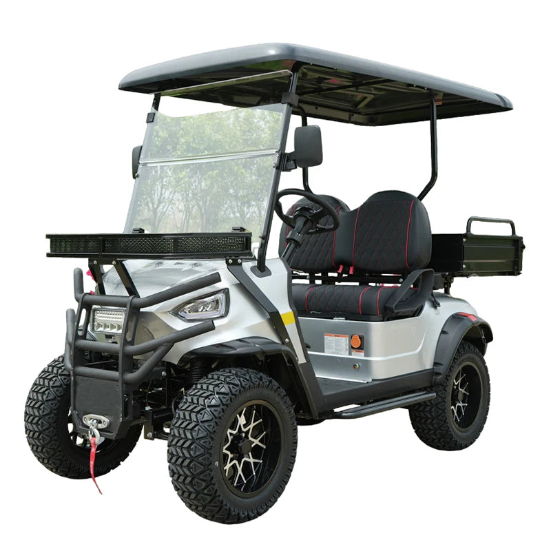 Fashion Classic Manufacturer 4WD Aluminum Alloy 2 4 6 8 Seats 48/60/72V 4000W/5000W/7500W Electric Golf Cart