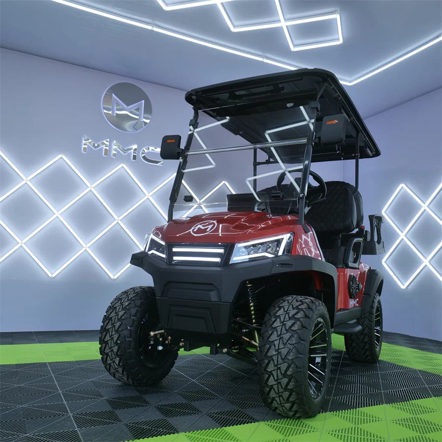 MMC Summit X6 – Ultimate Golf Cart with 10kW Motor and 25° Climbing Capability