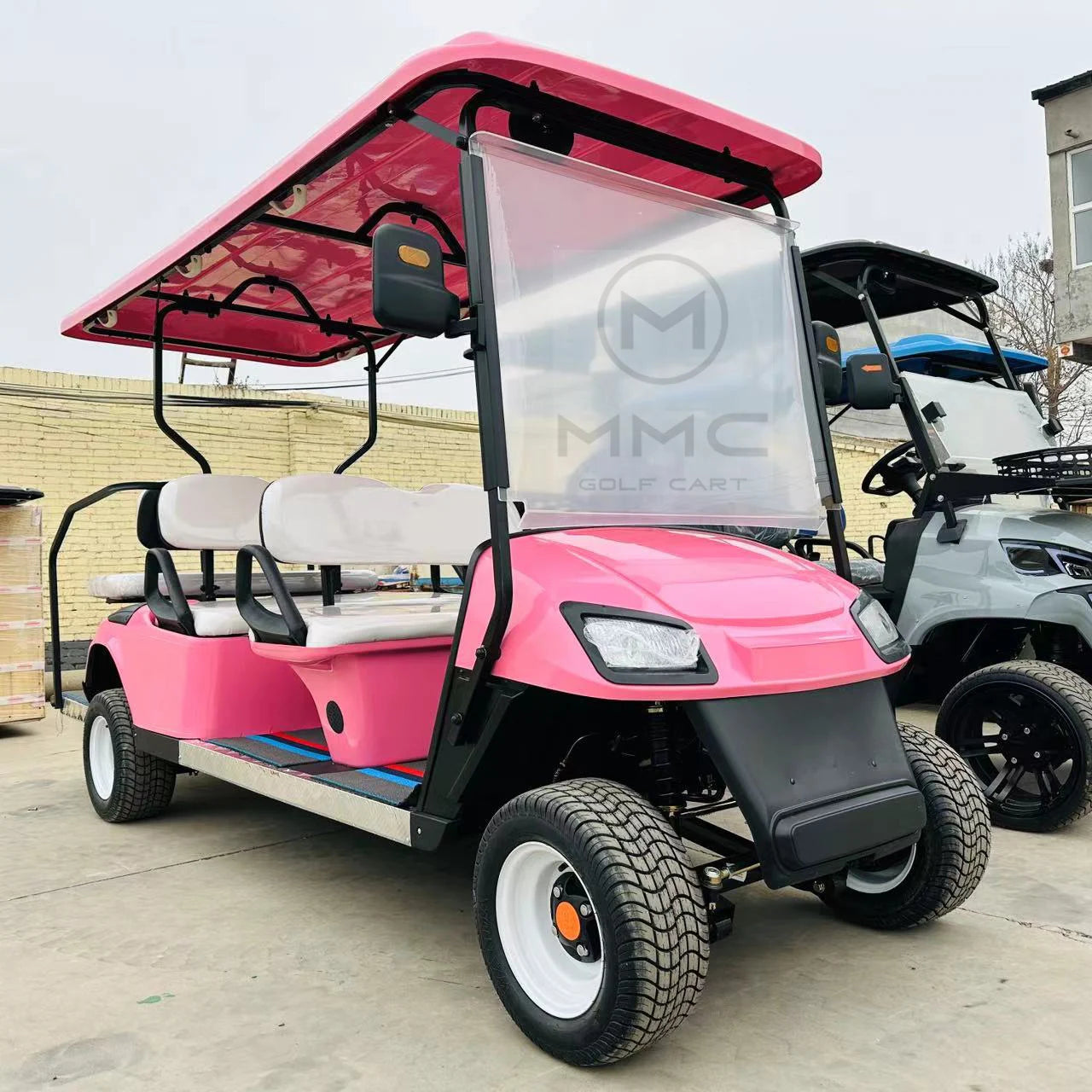 4WD off-Road Lifted Electric Golf Mini Adult Vehicle Car UTV Cart Utility Hunting Electric Golf Cart