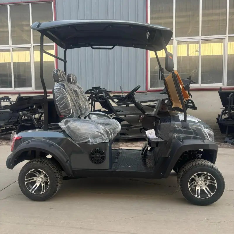 Electric Buggy Car Hunting Utility Trolley Factory Supply High Quality 4 Seater Electric Street Legal Club Golf Carts