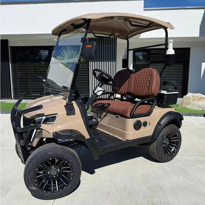 High Quality 4-Seater Electric Golf Carts Lifted 4WD Electric Off-Road Golf Buggy 48V Lithium Battery Golf Cart