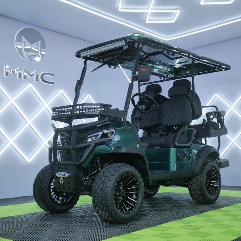 China Professional 48V 4 Seater Golf Carts Lifted Golf Buggy Lithium Battery 7500W Electric Golf Cart