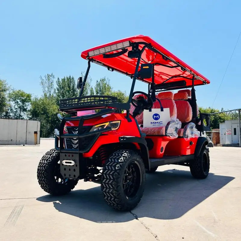 China Professional 48V 4 Seater Golf Carts Lifted Golf Buggy Lithium Battery 7500W Electric Golf Cart