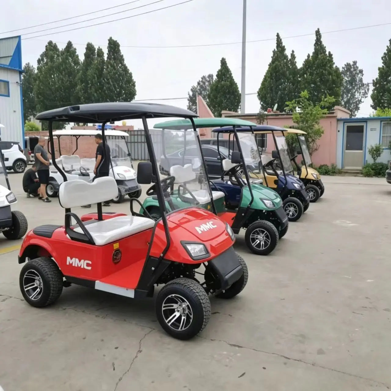 MMC Electric Lift Golf Car - Utility Cart with Lithium Battery 5000W/7000W 2-8 Person Capacity 48V 60V 72V - Factory Price