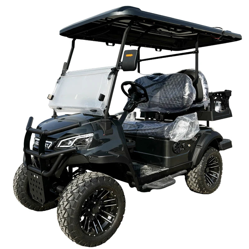 2026 New Launched 72V 7.5KW AC System Lithium Battery Powered 2 4 6 Seats Electric Golf Cart