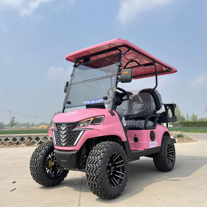 CE Certification New Utility Evolution Vehicles Electric Buggy Hunting 48/72V Lithium Battery Golf Car 4 Seat Golf Cart