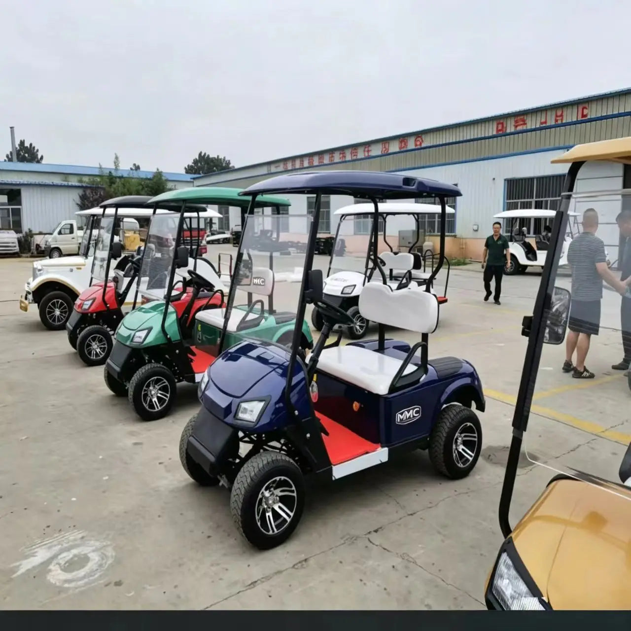 MMC Electric Lift Golf Car - Utility Cart with Lithium Battery 5000W/7000W 2-8 Person Capacity 48V 60V 72V - Factory Price