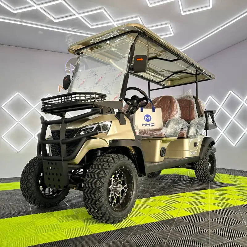 China Professional 48V 4 Seater Golf Carts Lifted Golf Buggy Lithium Battery 7500W Electric Golf Cart