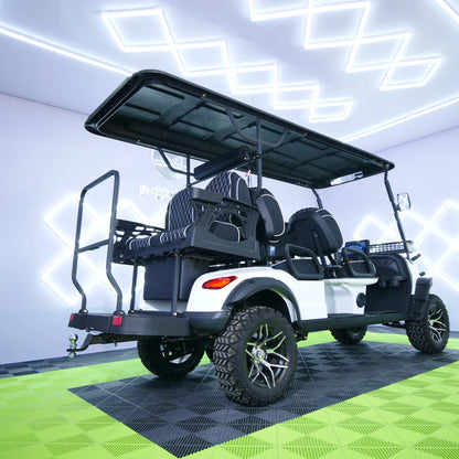 Manufacturer Customizable Electric Golf Cart With 10 Inch Screen Touch 60V Lithium Battery Street Legal Golf Cart Rapid Delivery