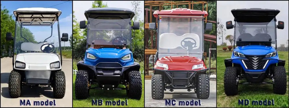 CE Certification New Utility Evolution Vehicles Electric Buggy Hunting 48/72V Lithium Battery Golf Car 4 Seat Golf Cart