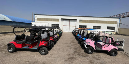 2026 New Launched 72V 7.5KW AC System Lithium Battery Powered 2 4 6 Seats Electric Golf Cart