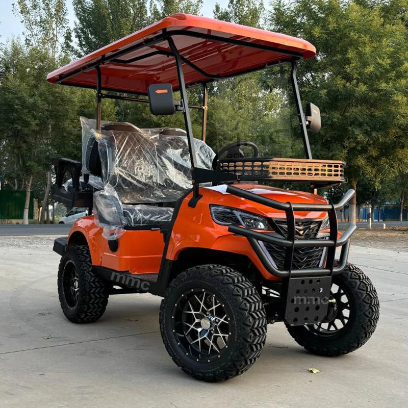 China Professional 48V 4 Seater Golf Carts Lifted Golf Buggy Lithium Battery 7500W Electric Golf Cart