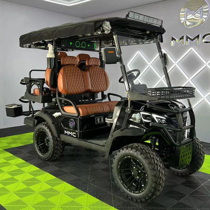 Vintage China Luxury 4 Seat Electric Club Car Golf Carts 4 Seater Utility Vehicle Electric Golf Cart with Factory Direct Price