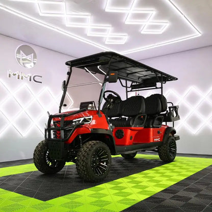 China Professional 48V 4 Seater Golf Carts Lifted Golf Buggy Lithium Battery 7500W Electric Golf Cart