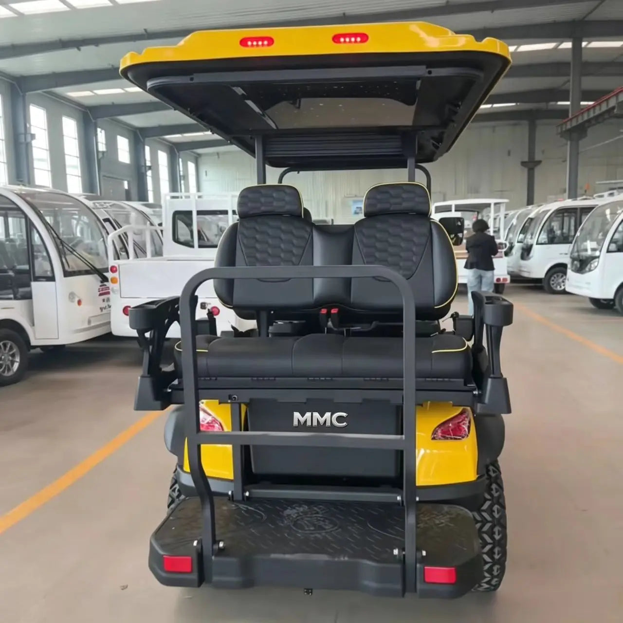 Custom 4WD Electric Golf Cart Super Torque Anti Rollover 2-8 Seater Options 48V/52V/72V 4000W/5000W/7000W - Hot Selling Model