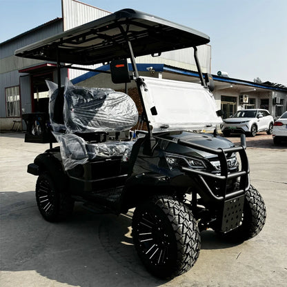 2026 New Launched 72V 7.5KW AC System Lithium Battery Powered 2 4 6 Seats Electric Golf Cart