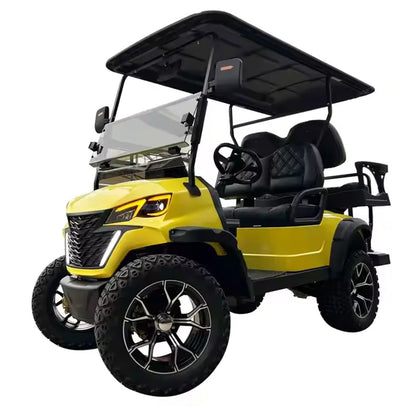 New Model Scenic Spot Electric Instead of Walking Car Adult Electric Quadricycle 2 4 6 Seater Car with Solar Panel Electric Golf