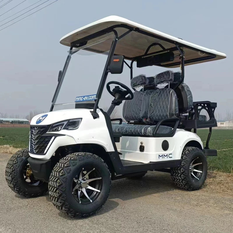 2025 New Model Style Exclusive  Factory 2 4 6 8 Seat Sightseeing Bus Club Car Hunting Cart Electric Golf Buggy Hunting Cart