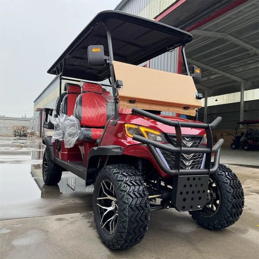 Scenic Sport Club Car Adult 2 4 6 Seater Car 4WD 4X4 Electric Golf Cart