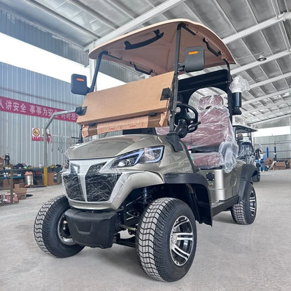 High Quality 4-Seater Electric Golf Carts Lifted 4WD Electric Off-Road Golf Buggy 48V Lithium Battery Golf Cart