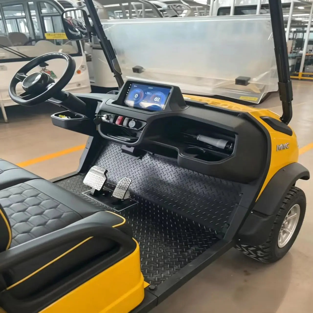 Custom 4WD Electric Golf Cart Super Torque Anti Rollover 2-8 Seater Options 48V/52V/72V 4000W/5000W/7000W - Hot Selling Model