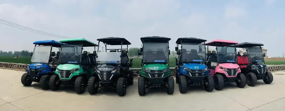 2026 New Design Off Road 4WD Golf Carts 2 4 6 8 Seater 4000W/7000W Solar Panel 48V/60V 72V Lithium Battery Electric Golf Cart